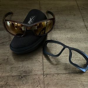 Wiley X Gravity polarized 580p mens sunglasses.